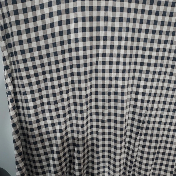 Lane Bryant Black and White Gingham Swing Tee Tank in Size 26/28 4X - Picture 6 of 9
